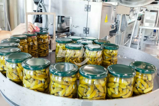 canned cucumber